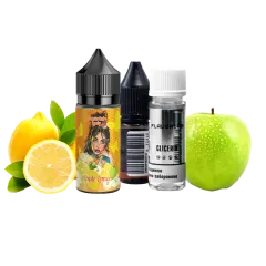 Набор для самозамеса Flavorlab Lady Apple lemon (Яблоко лимон, 50 мг, 30 мл)