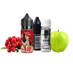 Набор для самозамеса Flavorlab Lady Cranberry apple (Цветок яблоко, 50 мг, 30 мл)