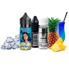 Набор для самозамеса Flavorlab Lady Blue Lagoon (Синяя лагуна, 50 мг, 30 мл)