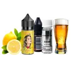Набор для самозамеса Flavorlab Lady Beer lemon (Пиво лимон, 50 мг, 30 мл)