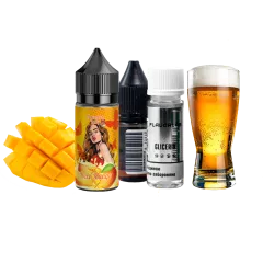 Набір для самозамішування Flavorlab Lady Beer mango (Пиво манго, 50 мг, 30 мл)