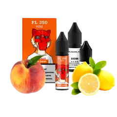 Набір для самозамішування Flavorlab FL350 mini Peach Lemon (Персик лимон, 50 мг, 15 мл)