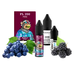 Набор для самозамеса Flavorlab FL350 mini Blackberry Grape (Ежевика виноград, 50 мг, 15 мл)