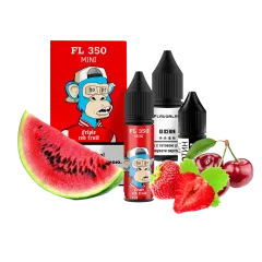 Набор для самозамеса Flavorlab FL350 mini Triple red fruit (Арбуз Клубника Вишня, 50 мг, 15 мл)