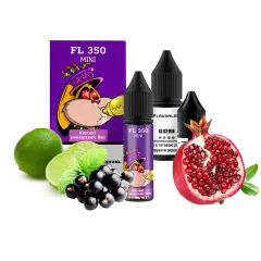 Набор для самозамеса Flavorlab FL350 mini Currant pomegranate lime (Смородина Гранат Лайм, 50 мг, 15 мл)