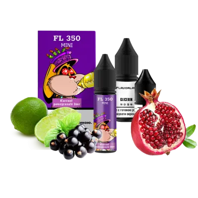 Набор для самозамеса Flavorlab FL350 mini Currant pomegranate lime (Смородина Гранат Лайм, 50 мг, 15 мл)