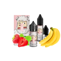 Набор для самозамеса Flavorlab FL350 Banana strawberry (Банан клубника, 50 мг, 30 мл)