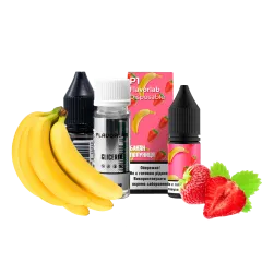 Набор для самозамеса Flavorlab Р1 Банан клубника (50 мг, 10 мл)