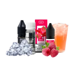 Набір для самозамішування Flavorlab Puff Raspberry ice lemonade (Малиновий лимонад Лід, 50 мг, 10 мл)