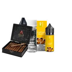 Набор для самозамеса Flavorlab Aroma MAX Capitan black (Капитан блэк, 50 мг, 30 мл)