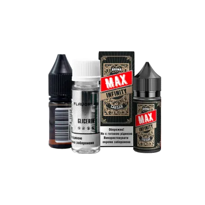 Набір для самозамішування Flavorlab Infinity MAX Caesar (Тютюн Кокос, 50 мг, 30 мл)