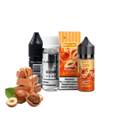 Набор для самозамеса Flavorlab M-Cake Caramel & Hazelnuts (Фундук с карамелью, 50 мг, 30 мл)