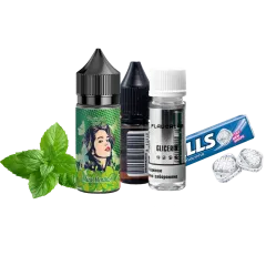 Набор для самозамеса Flavorlab Lady Mint Menthol (Мята Ментол, 50 мг, 30 мл)