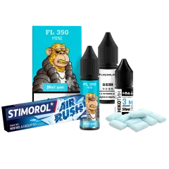 Набор для самозамеса Flavorlab FL350 mini Mint Gum (Мятная Жвачка, 50 мг, 15 мл)