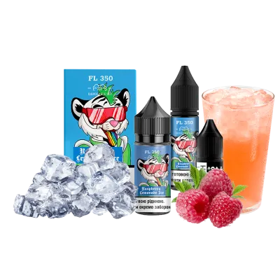 Набор для самозамеса Flavorlab FL350 Raspberry Lemonade Ice (Малина Лимонад Лёд, 50 мг, 30 мл)
