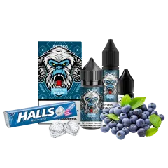 Набор для самозамеса Flavorlab FL350 Blueberry Menthol (Черника Ментол, 50 мг, 30 мл)