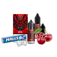Набір для самозамішування Flavorlab FL350 Cherry Menthol (Вишня Ментол, 50 мг, 30 мл)