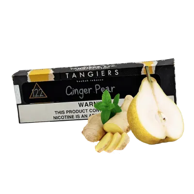 Тютюн Tangiers Noir №122 Ginger Pear (Джинджер Бенкет, 250 г) Чорна упаковка