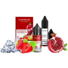 Набор для самозамеса Flavorlab PE 10000 Pomegranate Strawberry Ice (Клубника киви гранат, 50 мг, 30 мл)