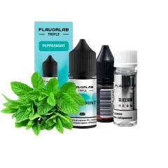 Набор для самозамеса Flavorlab Triple Strong Peppermint (Мята, 65 мг, 30 мл)