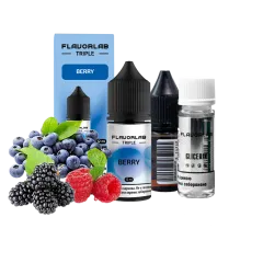 Набір для самозамішування Flavorlab Triple Strong Berry (Ягоди, 65 мг, 30 мл)