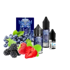 Набір для самозамішування Flavorlab FL350 Strawberry Blueberry Blackberry (Полуниця Чорниця Ожина, 50 мг, 30 мл)