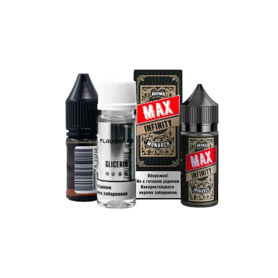 Набір для самозамішування Flavorlab Infinity MAX Strong Monarch (Тютюн Чорнослив, 50 мг, 30 мл)