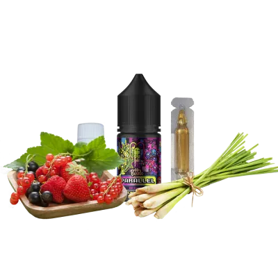 Набор для самозамеса In Bottle Parallel Puzzle Berries Lemongrass (Ягоды Лемонграсс, 50 мг, 30 мл)