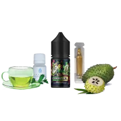 Набор для самозамеса In Bottle Parallel Puzzle Soursop Tea (Саусеп, 50 мг, 30 мл)