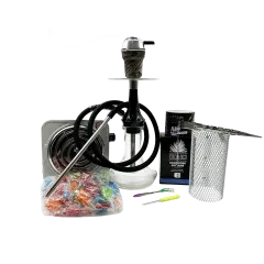 Набор с кальяном Totem Hookah Monolit Micra Black