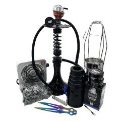 Набор с кальяном Trumpet Hookah Rider S