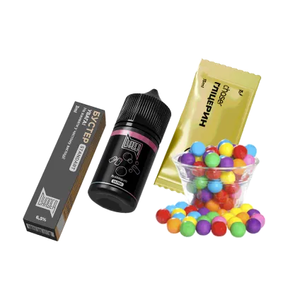 Набір для самозамішування Chaser Black Bubblegum Ultra (Баблгам, 65 мг, 30 мл)
