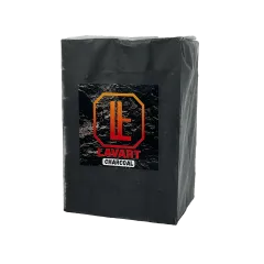 Кокосовый уголь для кальяна Lavart (1 кг, 72 шт, р25, без коробки)