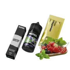 Набор для самозамеса Chaser Nova Berry&Mint (Ягоды Мята, 65 мг, 30 мл)