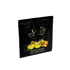 Тютюн Serbetli Banana Orange Kiwi Lemon Peach (Банан Апельсин Ківі Лимон Персик, 100 г)