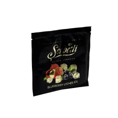 Тютюн Serbetli Blueberry Lychee Ice (Чорниця Лічі Лід, 100 г)