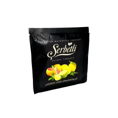 Тютюн Serbetli Lemon Lime Grapefruit (Лимон Лайм Грейпфрут, 100 г)
