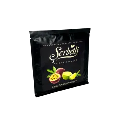 Табак Serbetli Lime Passion fruit (Лайм Маракуйя, 100 г)