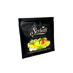 Тютюн Serbetli Mango Pineapple Mint Ice (Манго Ананас М'ята Лід, 100 г)