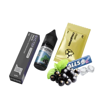 Набор для самозамеса Chaser Blackcurrant Menthol Ultra (Смородина Ментол, 65 мг, 10 мл)