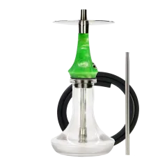 Кальян Totem Hookah Monolit Micra Green Acid (Салатовий, повний комплект)