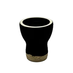 Глиняна чаша GrynBowls Mummy Glaze Black (Чорний) Глиняна чаша GrynBowls Mummy Glaze Black (Чорний)