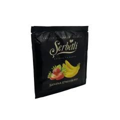 Тютюн Serbetli Banana Strawberry (Банан Полуниця, 100 г) Тютюн Serbetli Banana Strawberry (Банан Полуниця, 100 г)