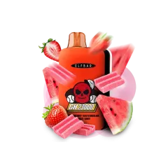 Elf Bar GH 23000 Strawberry Watermelon Bubble Gum (Клубника Арбуз Жвачка) Одноразовый POD