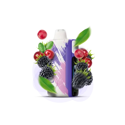 Elf Bar Ice King 30000 Blackberry Cranberry (Ожина Журавлина) Одноразовий POD