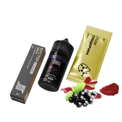 Набор для самозамеса Chaser Black Blackcurrant Rose Ultra (Смородина Роза, 50 мг, 30 мл)