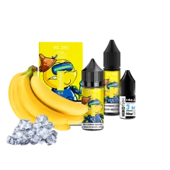 Набор для самозамеса Flavorlab FL350 Ice Banana (Банан Лёд, 50 мг, 30 мл)