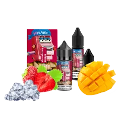 Набор для самозамеса Flavorlab FL350 Ice Strawberry mango (Клубника манго Лёд, 50 мг, 30 мл)