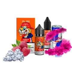 Набор для самозамеса Flavorlab FL350 Ice Raspberry energy (Малиновый энергетик лёд, 50 мг, 30 мл) Набор для самозамеса Flavorlab FL350 Ice Raspberry energy (Малиновый энергетик лёд, 50 мг, 30 мл)