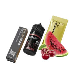 Набір для самозамішування Chaser Mix Cherry Watermelon (Вишня Кавун, 65 мг, 30 мл) Набір для самозамішування Chaser Mix Cherry Watermelon (Вишня Кавун, 65 мг, 30 мл)